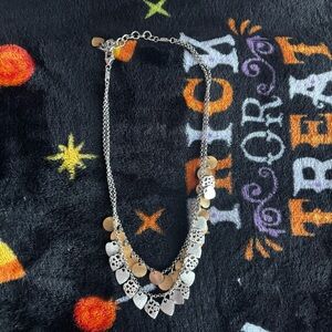 Brighton Silver and Gold Hearts Necklace